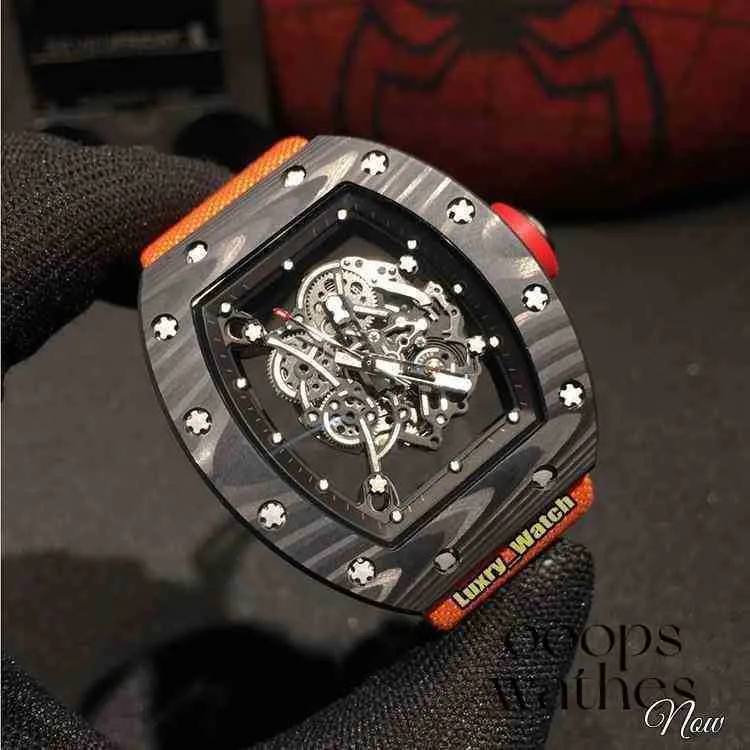 MENS Titta på designer Watches Movement Automatic Luxury Luxury Mechanics Watch Skeleton Automatic Mechanical Sapp