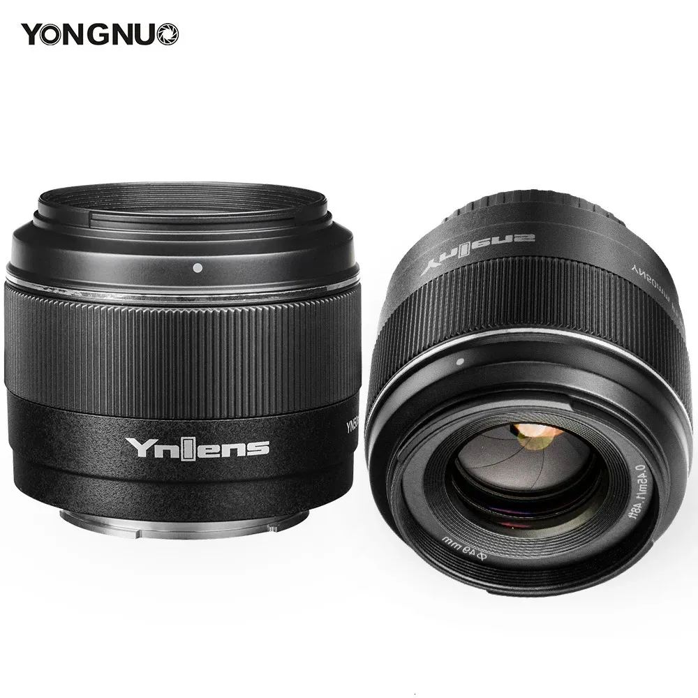 Объективы для камеры Yongnuo YN50 мм 8S DA DSM II 50 мм для EMount A6300 A6400 A6500 NEX7 APSC рамка с автофокусом AFMF 240327