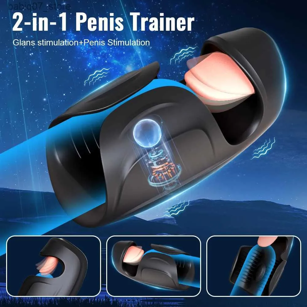 Q240329 Male Masturbation Vibrators Tongue Licking... From Babiq07, $12.69  | DHgate.Com