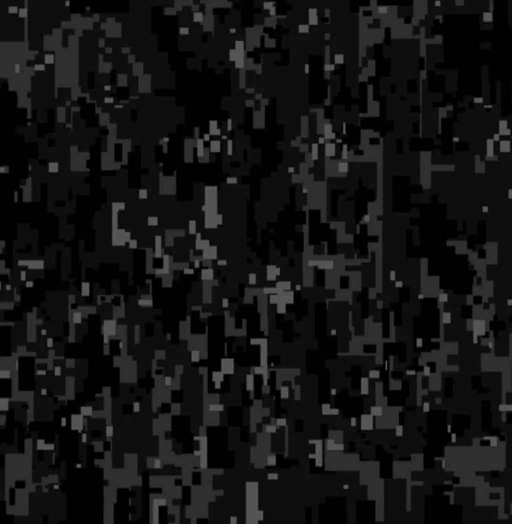 2018 Ny Black Dark Grey Urban Night Digital Camo Vinyl Car Wrap med Air Bubble Pixel Camouflage Graphics Car Sticker 152x35029700