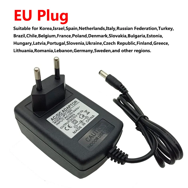 22V 22 Volt Universal Power Adapter Adapter Adapter AC 110V 220VからDC 22 V 0.5A 500MA 0.545A 545MA 0.818A 818MA 1A 1.5A 2A