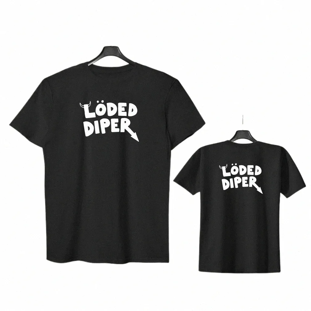 loded DIPER DIARY OF A WIMP KID Plus Size T-shirt Marca T-shirt Verão Cott Manga Curta Oversized Harajuku Top a5iL #