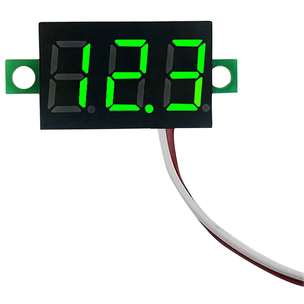 Mini Digital ampere meter and voltmeter Module with 2 Wires, 0.28 Inch ...