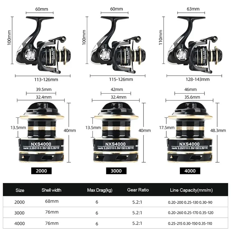 MEREDITH New 2000 4000 Spinning Fishing Reel Aluminum... From Ddmylovely, $38.81 | DHgate.Com MEREDITH New 2000 4000 Spinning Fishing Reel Aluminum... From Ddmylovely, $38.81 | DHgate.Com