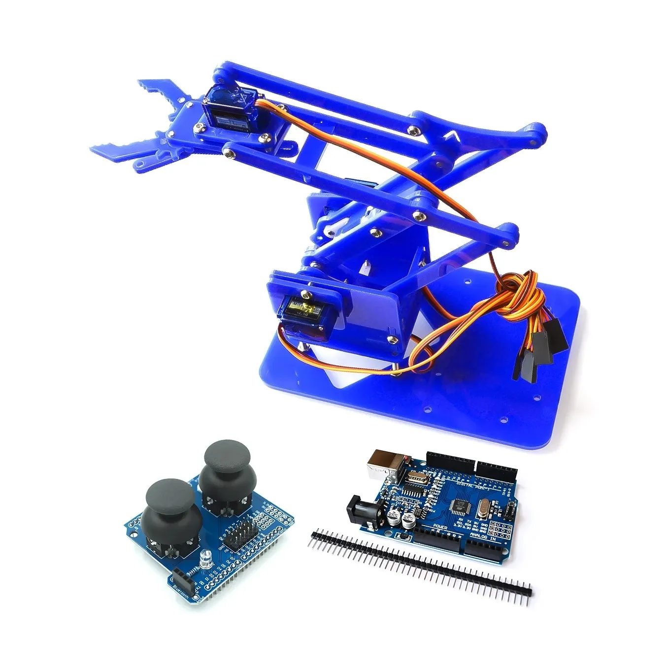 Vente Bras robotique DIY à 4 DOF avec impression 3D et quatre servos SG90 - Banggood ançais Mobile-arrival notice Vente Bras robotique DIY à 4 DOF avec impression 3D et quatre servos SG90 - Banggood ançais Mobile-arrival notice