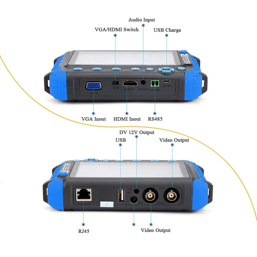 CCTVテスター ケーブル検出器、 8MP 4K CCTV セキュリティカメラ 