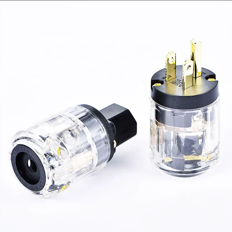 DHgate.com:Rewireable Audiophile Power Plug: US HIFI Anti-Off Straight ...
