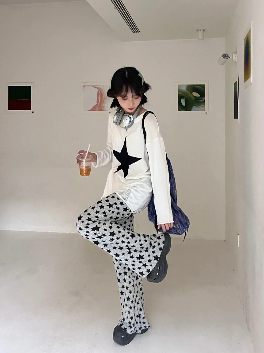 パンツ HYPE KYOTO gear tech flare trousers y2k NUMQUAM】gear