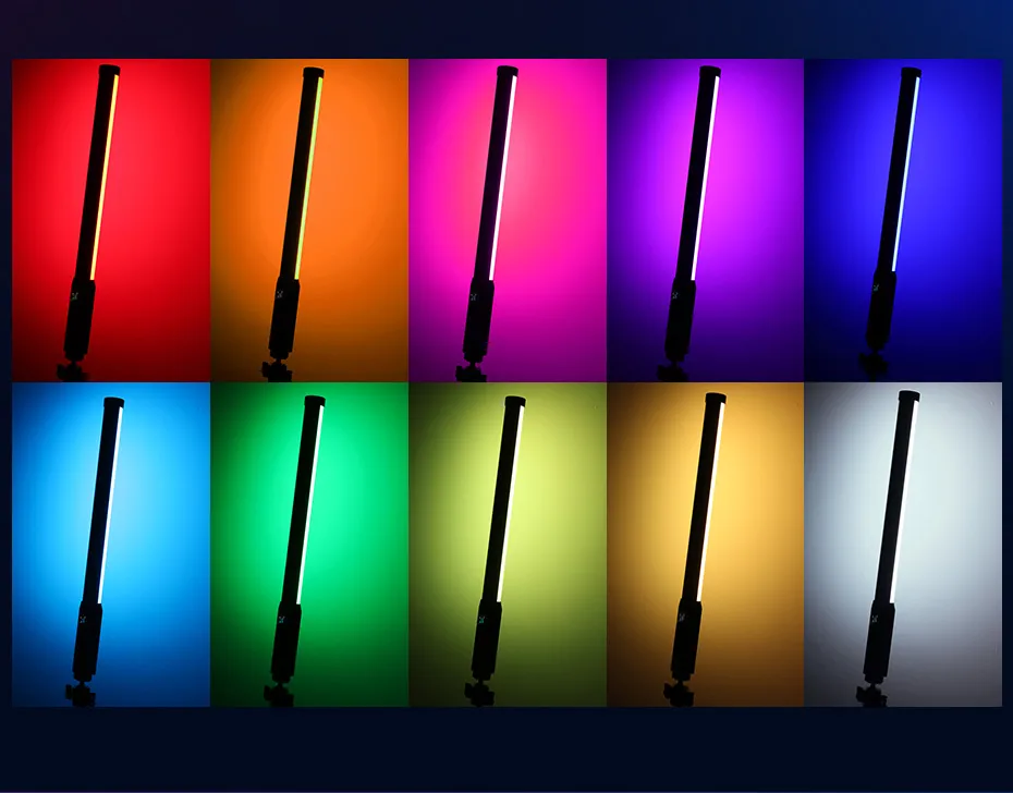 Handheld RGB Colorful Stick Light, 19.68 LED Light Wand, CRI 95+, 2500K ...