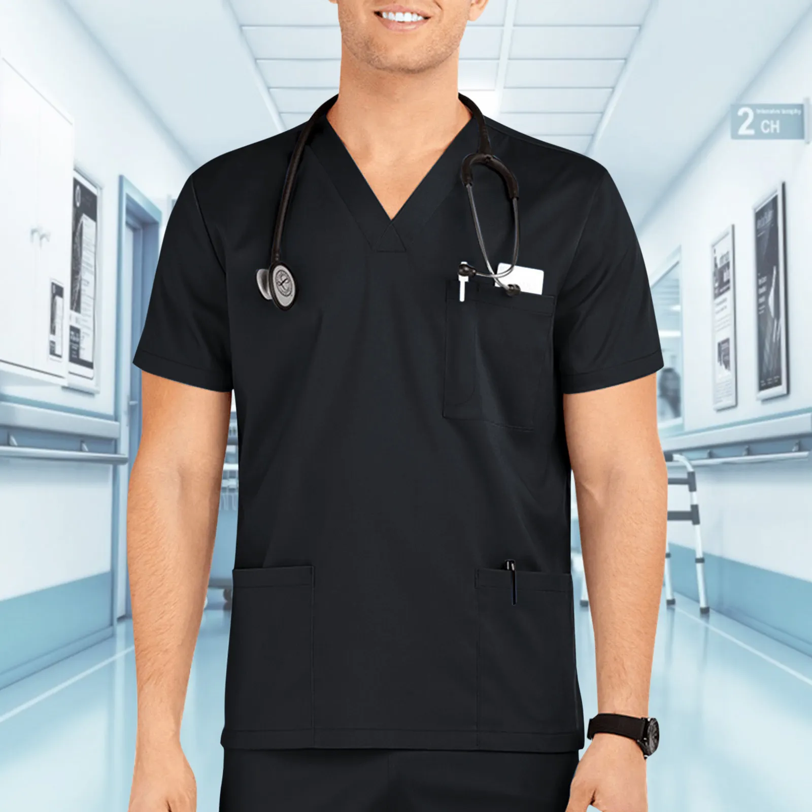 nurse dress Dress A Med Famous Designer Nurse Graduation Dress Medical Uniform main image 1