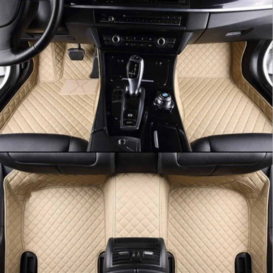 Dywany odpowiednie do Bentley Flying Spur 5Seat Luksusowe niestandardowe maty samochodowe Łatwe do czyszczenia 2010 2019 Floor MAT287G