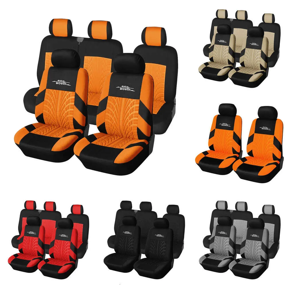 Upgrade Car Seat Covers (Double Front Seats And 2+1 Seats) Renault Kwid Chevrolet Tracker Truck For SUV Fashion Style