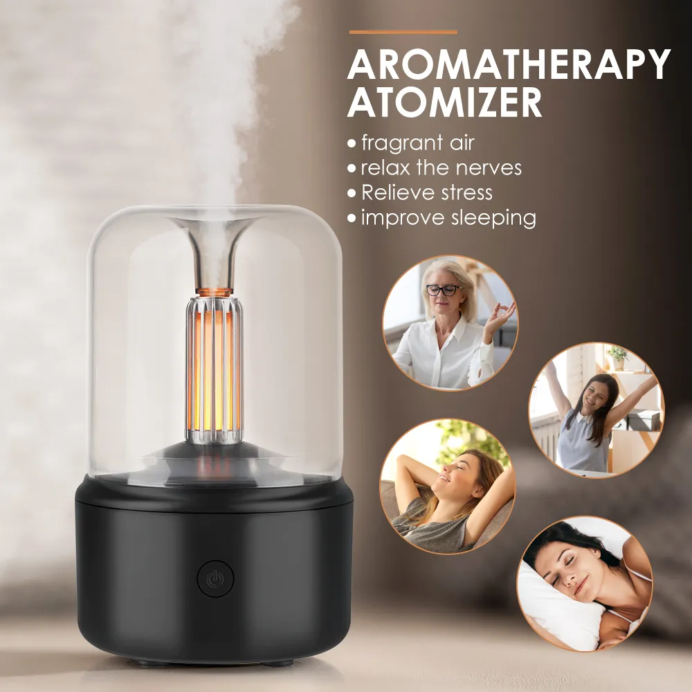 Usb Mist Diffuser USB Cool Mist Diffuser: Aromatherapy Night Light Humidifier for Home ...