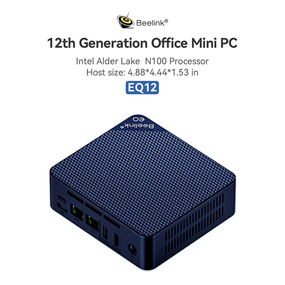 Beelink EQ12 MiniPC 16GB 500GB