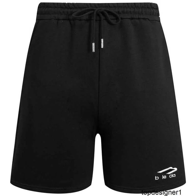 Designer-richtige Version der lockeren, lässigen und bequemen B-Familien-Shorts für Herren und Damen mit vielseitiger Stickerei und elastischer OS-Sporthose T6Q2
