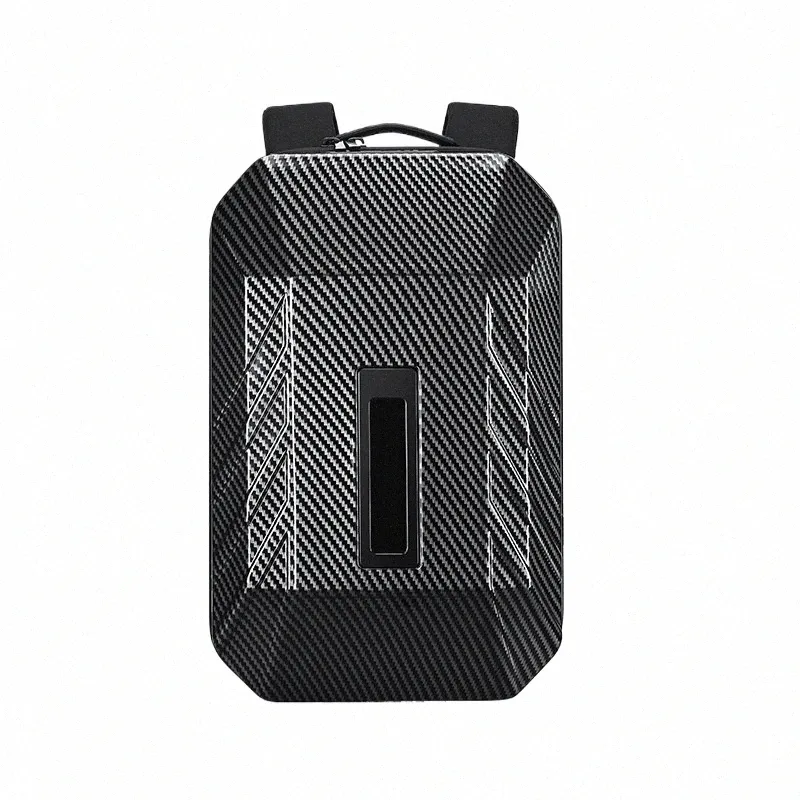 multifuncti Busin Men Backpack Pc Hard Shell Laptop Bag Smart Cool Led Men Usb Charging Anti-theft Water Proof Backpack n1o8#