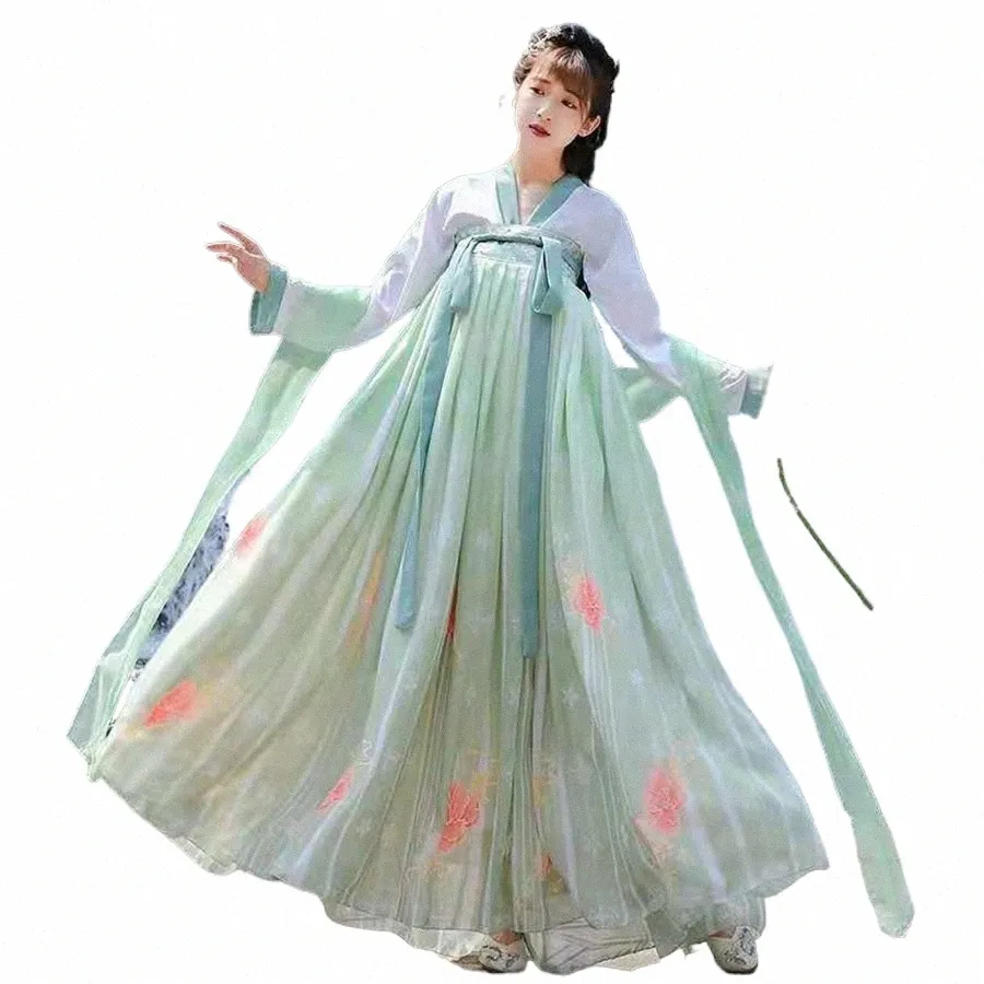 Hanfu Femmes Chinois Traditionnel Dr Danse Fée Costume Plus Taille Femme Princ Vêtements Carnaval Cosplay h9tQ #