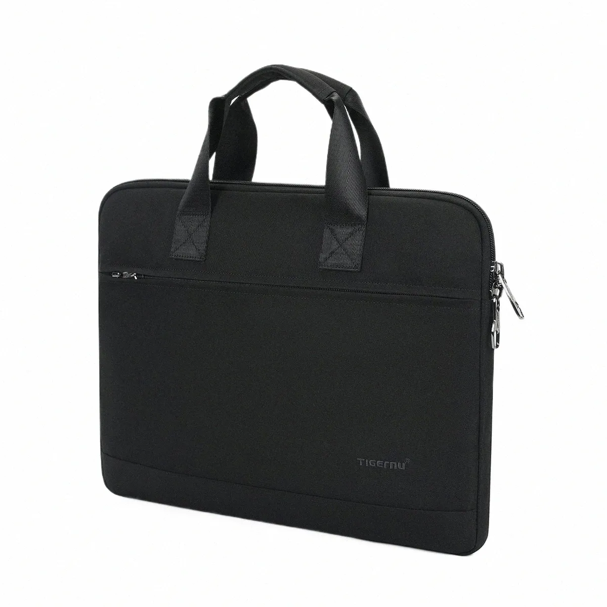 Garantie à vie Hommes Sac d'ordinateur portable pour 15,6 pouces Noir Porte-documents Sac Male Document Case Thin Attache Case Sac à main Hommes Computer Case C5zF #