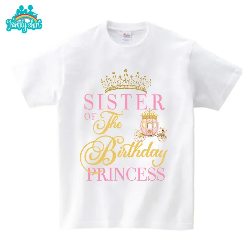 Princess: Mom Of The Birthday Girl Shirt Cute Party Outfit Princess: Mom Of The Birthday Girl Shirt Cute Party Outfit