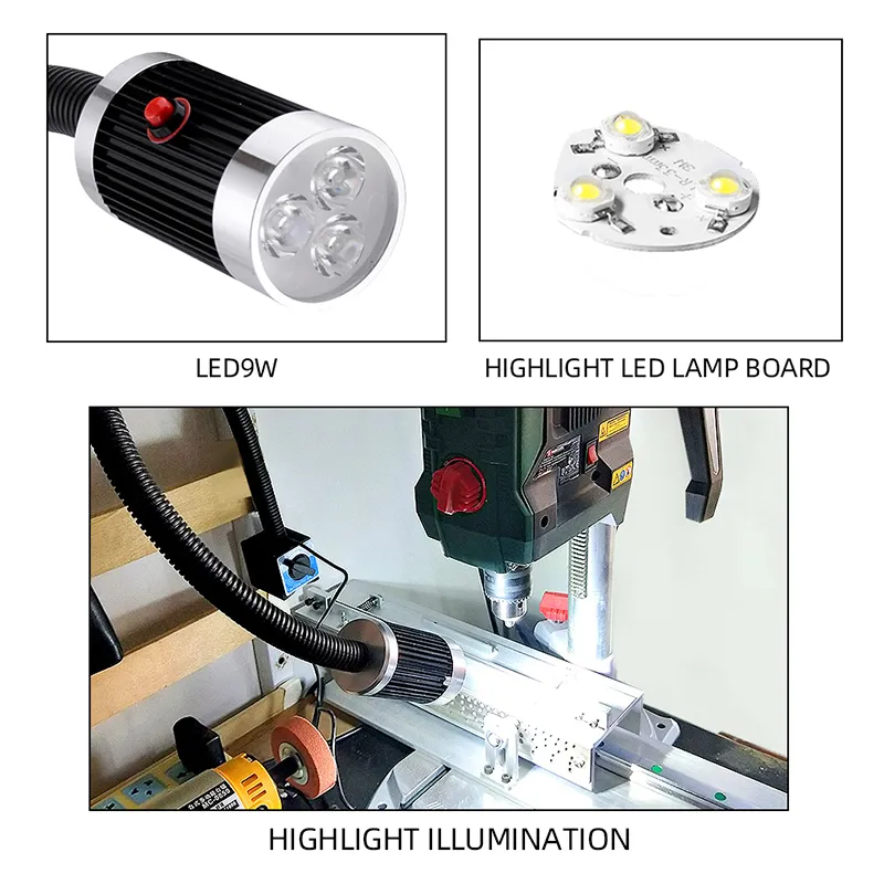 Led Machine Tool Light 3W 6W 9W Long Arm Hose... From Ddmysmile, $66.92 ...