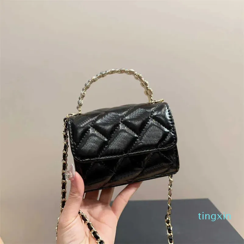 simpatiche mini borse a tracolla Marsupi Cintura a catena di design di lusso per donna Mini Marsupio Borsa scavata Cintura Accessori per gioielli per il corpo