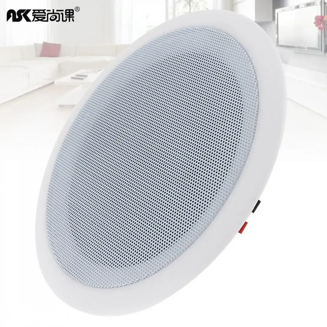 Speakers Wallmounted Ceiling Speaker background Music System 3D stereo sound Hifi DJ Soundbar TV speakers Public Broadcast loudspeaker