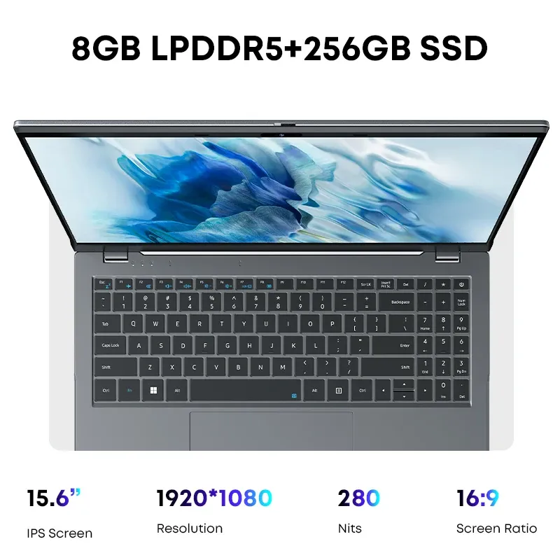 DHgate.com:CHUWI GemiBook Plus: 15.6 16GB RAM 512GB SSD Laptop for 