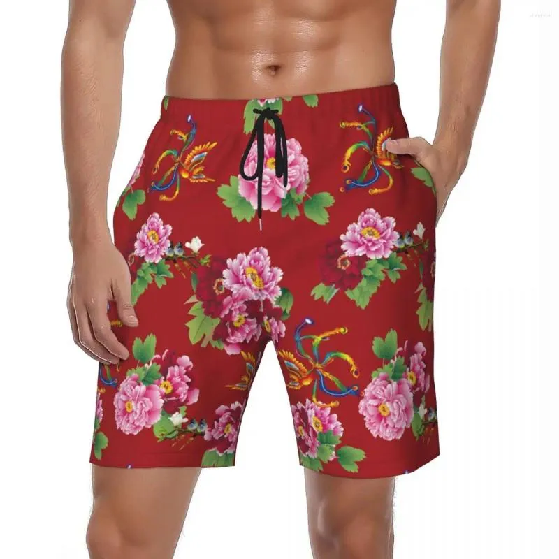 Herenshorts Heren Board 2024 Hawaii Zwembroek Cool Northeast Big Flower Comfortabel surfen Oversize strand