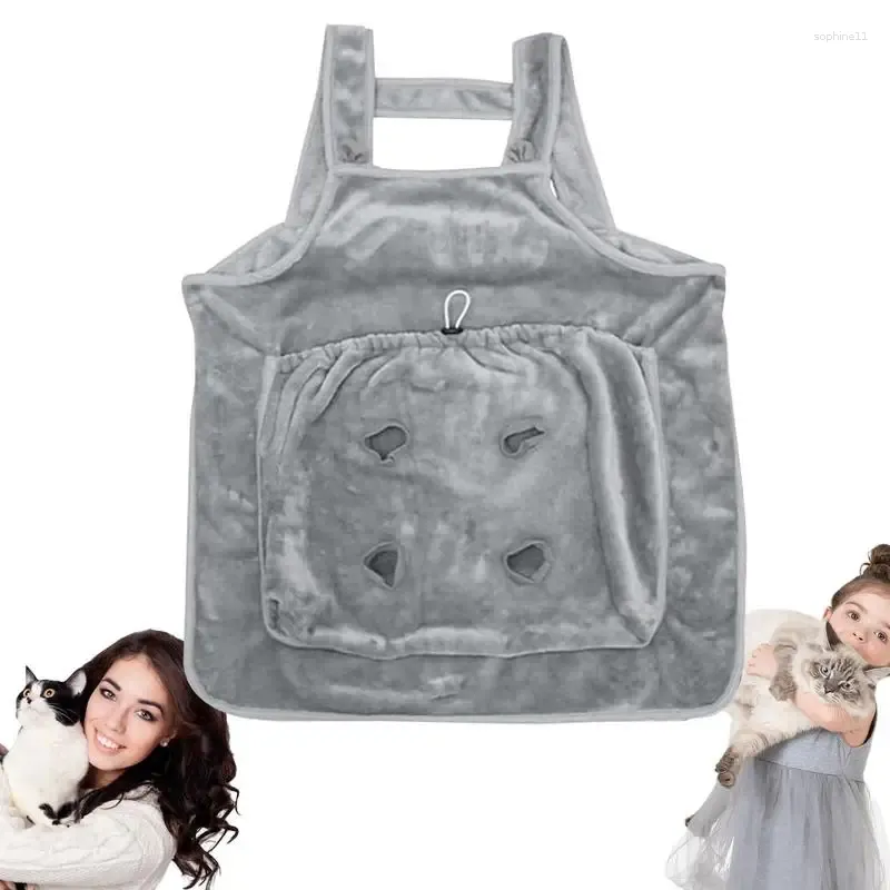 犬のアパレル猫スリングエプロンポーソンキャリア小犬用猫猫柔らかい快適な通気性のある袋
