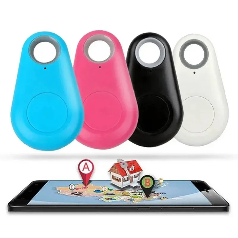 Localizzatore GPS intelligente: localizzatore di chiavi bambini, cani, animali domestici, gatti, dispositivo con sensore di allarme wireless anti-smarrimento compatibile