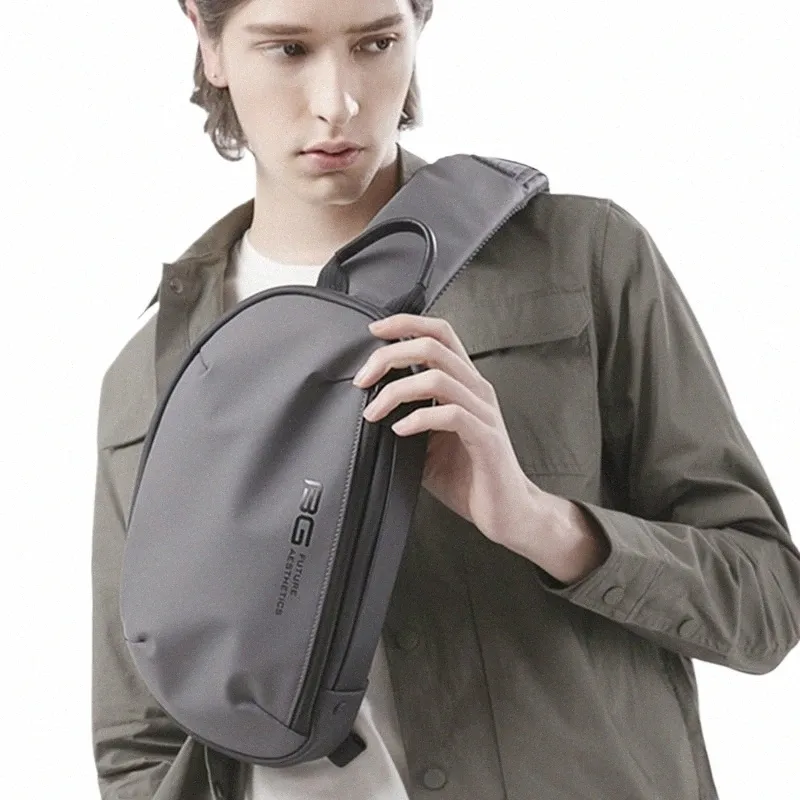 men Chest Bag Sports Fi Travel Multifuncti Crossbody BagUSB Charging Boy Shoulder High-quality Waterproof Menger Bags 79k7#