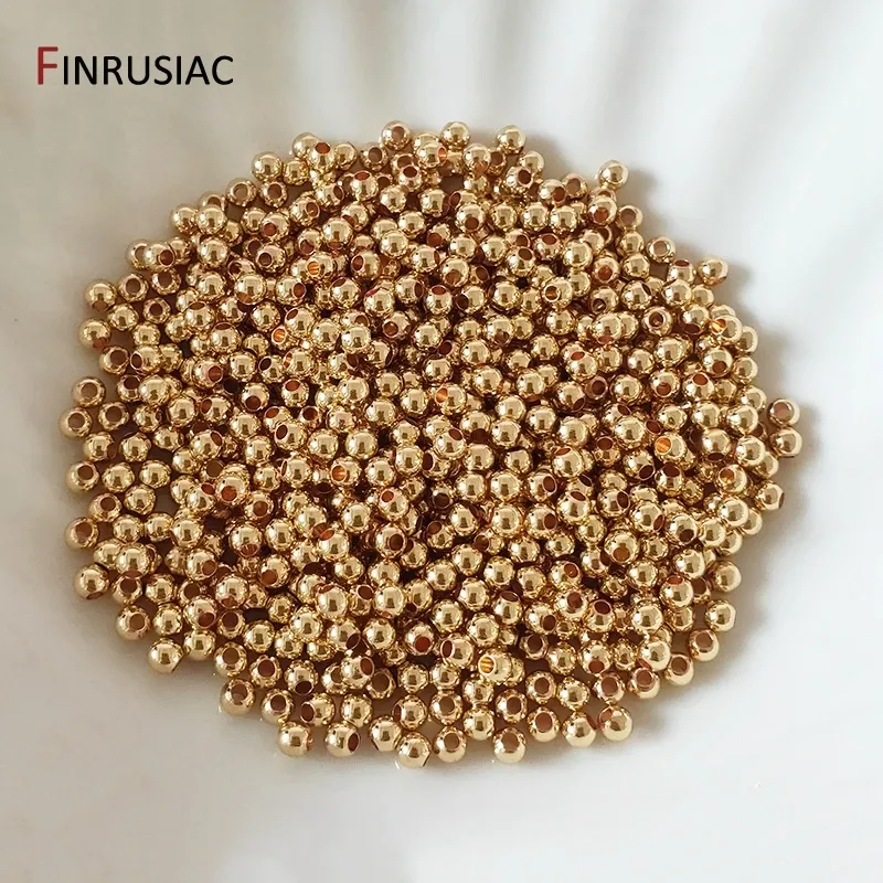 Real gold beads for jewelry making deals