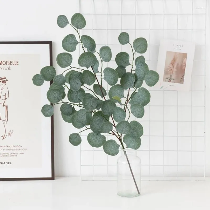 Decoratieve Bloemen Kunstplanten Eucalyptus DIY Gebladerte Wijnstok Kerstdecoratie Voor Thuis Bruiloft Tuin Rozenboog Pography Props Nep