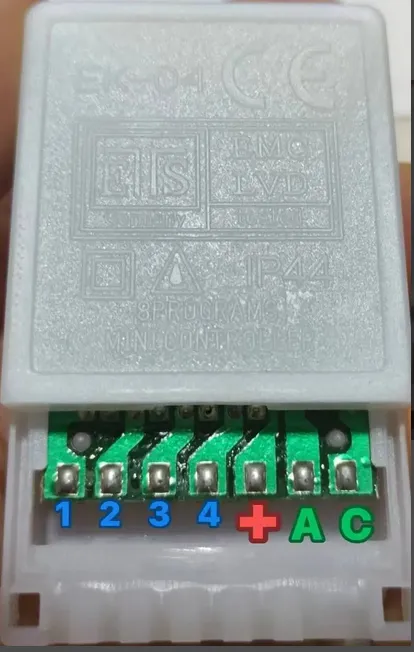 LED Dimmer Controller with 8 Modes Knob Type for Programmable Christmas ...