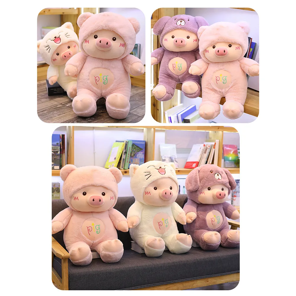 TONGSONG Almohada suave de peluche de 16 pulgadas con cabeza de cerdo rosa, lindo peluche de cerdo rosa, juguete de cerdo para niños, juguetes de peluche de cerdo, regalo para cumpleaños TONGSONG Almohada suave de peluche de 16 pulgadas con cabeza de cerdo rosa, lindo peluche de cerdo rosa, juguete de cerdo para niños, juguetes de peluche de cerdo, regalo para cumpleaños