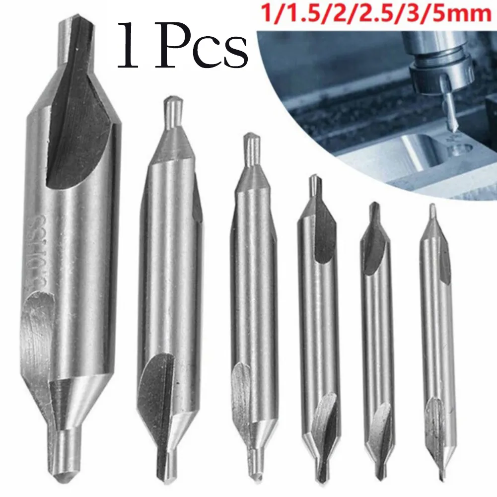 Countersink Drill Bits HSS Center Drill Bit Set for Metalworking Lathe ...