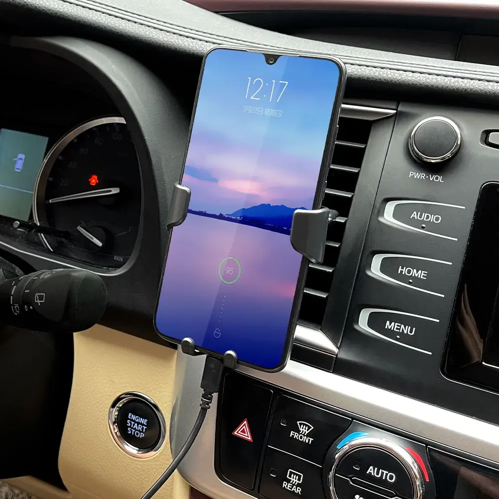 2024 Premium Gravity Car Phone Mount for Volvo Models: XC90, XC60