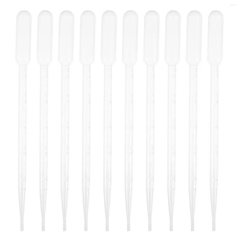 Storage Bottles 50 Pcs Pipette Plastic Dropper Disposable Transfer Pipettes Droppers For Experiment