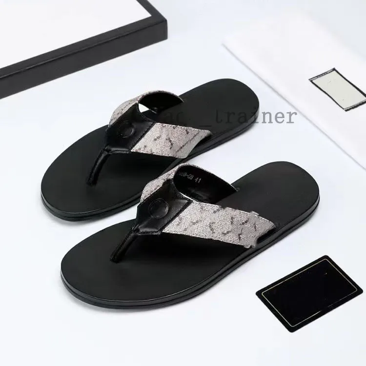 Designer Sandalen Zomer luxe Klassieke Heren pantoffels Rubberen bodem strand Slides letter Platte slipper designer schoenen Gear bodems Slippers mode causaal 3.20 22