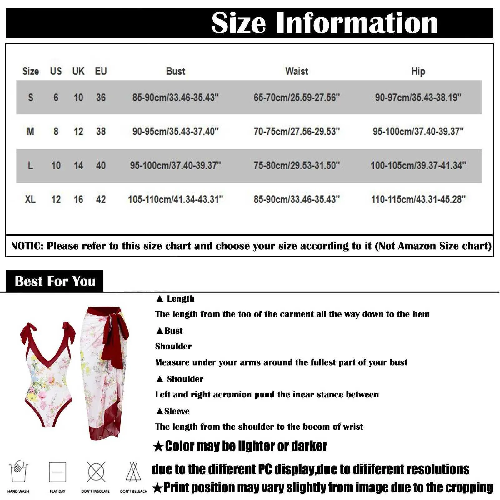 Kvinnors badkläder Kvinnor Sexig One Piece Tryckt baddräkt Långt läder Cover Womens Swimsuit Womens Swimsuit Bikini Muj J240330