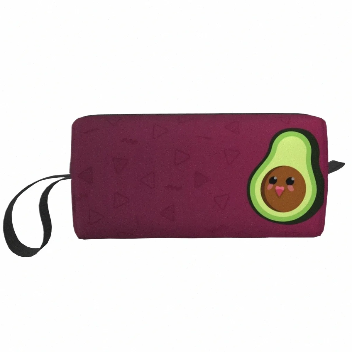 Personnalisé Funny Avocat Trousse de toilette pour femmes Fruits Vegan Cosmétique Maquillage Organisateur Lady Beauté Sacs de rangement Dopp Kit Case Box x4Kx #