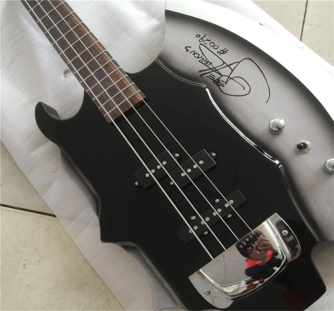 ForestWind Guitar Gene Simmon Ax 4 Strings Bass Electric Instrument Shop Real Picture Electric Guitars Guitarra1488194