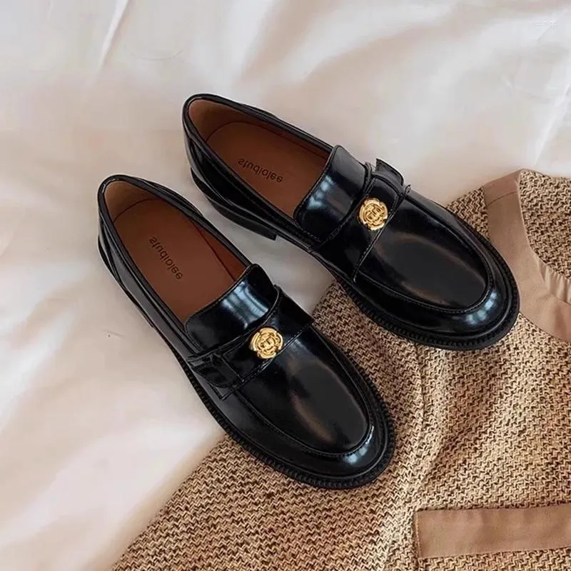 Dress Shoes Fashion Designer Women's Loafers Spring Autumn Casual Comfortable Women Thick Sole Increase Formal