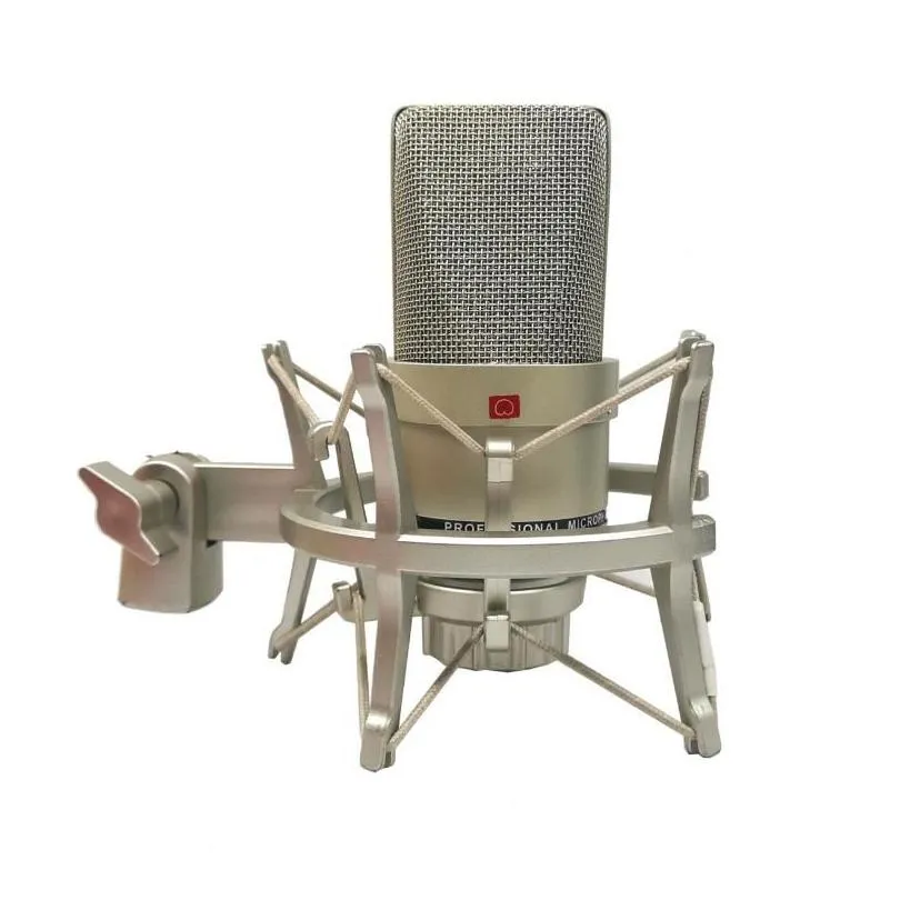 Microphones TLM103 Microphone professionnel condensateur Studio enregistrement pour ordinateur jeu Vocal livraison directe électronique A/V accessoire Ot6IV