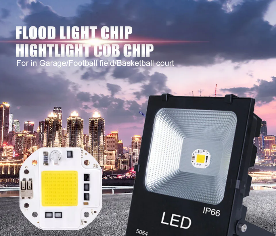 DHgate.com:COB LED Chip, 100W/70W/50W, for Spotlight