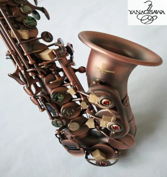 Nieuwe Yanazawa S992 Bb muziekinstrument saxofoon Gebogen Sax Sopraansaxofoon Professionele 7895584