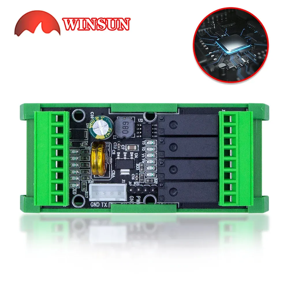 DHgate.com:FX2N Series PLC I/O Expansion Module, 8-Channel Input, 6 ...