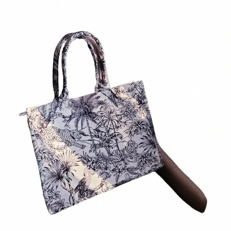 Jiomay Jacquard Beach Tote Sac pour femmes 2023 Designer de luxe Sac à main Voyage Grande capacité Sac à bandoulière Broderie Shop Sac m9gd #