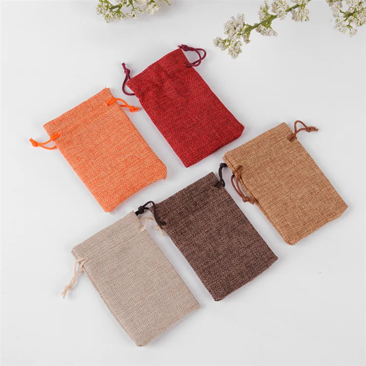 Wholesale Drawstring Linen Jute Bags For Jewelry Gifts And More Perfect For Weddings Birthdays Parties Candy Packaging Jute Design From Ddmycrazy 30.26 DHgate.Com