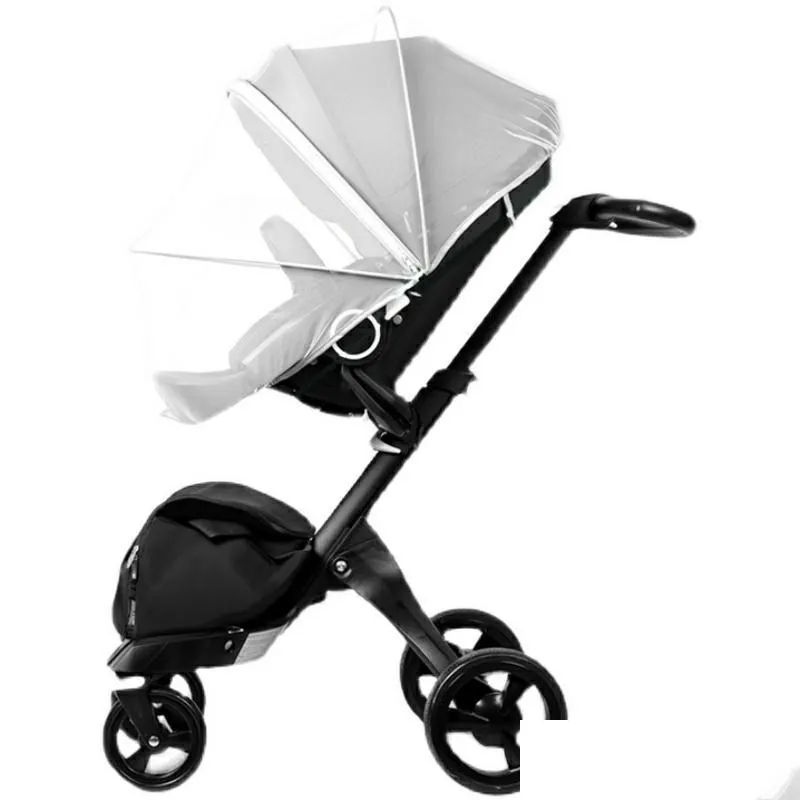 Детали для колясок Аксессуары Москитная сетка для Dsland Stokke Scoot Series V3 V4 V6 B-Beko Детская коляска Индивидуальная версия с двойной молнией Dhdqb